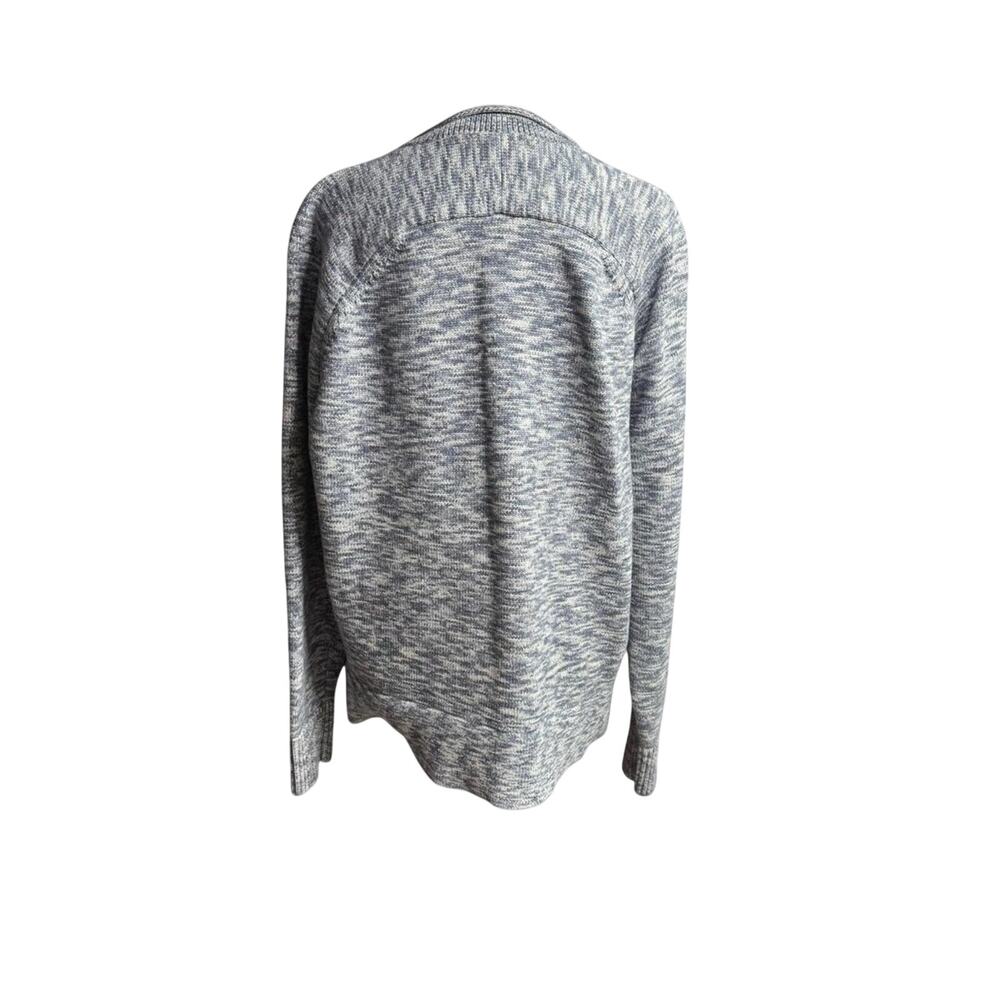 Lululemon Athletica Sweater Night Sea Blue Boxy Cotton Blend Size Medium - Picture 6 of 10